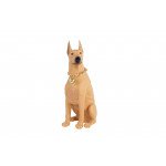 Doberman Pinscher Design Bluetooth Speaker with Wired Microphone - High-Volume Audio System M210 for Universal Cell Phone And Bluetooth Device (Brown)