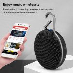 Compact and Powerful Sound Wireless Bluetooth Speaker, Perfect for On-the-Go Adventures and Outdoor Activities Clip3Max for Universal Cell Phone And Bluetooth Device (Red)