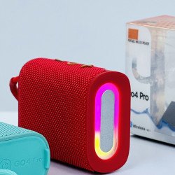 Wireless Bluetooth Speaker: Premium Audio for Outdoor Parties & Gatherings Go4Pro for Universal Cell Phone And Bluetooth Device (Red)
