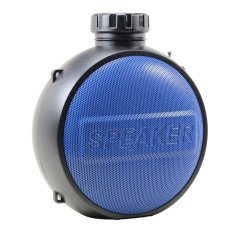 Classic Outdoor Water Bottle Design Bluetooth Wireless Audio Speaker with Light and Strap L830 for Universal Cell Phone And Bluetooth Device (Blue)