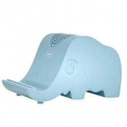 Cute Elephant Design Mobile Stand: Wireless Bluetooth Audio Speaker for Phones V63 for Universal Cell Phone And Bluetooth Device (Blue)