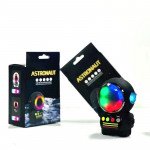 Astronaut Figure LED Light Portable Bluetooh Wireless Speaker S280 for Universal Cell Phone And Bluetooth Device (Black)