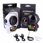 Astronaut Figure LED Light Portable Bluetooh Wireless Speaker S280 for Universal Cell Phone And Bluetooth Device (Black)