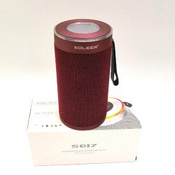 Upgrade Listening Experience with Powerful Wireless Portable Speaker - Crystal Clear Sound and Stylish S817 for Universal Cell Phone And Bluetooth Device (Red)