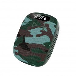 New Portable Bluetooth Speaker for Outdoor Sports Portable Clip On Speaker WIND3S for Universal Cell Phone And Bluetooth Device (Camo)