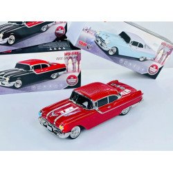 1958 Chevy-Inspired Vintage Car Design Bluetooth Speaker with LED Lights Portable Audio WS598 for Universal Cell Phone And Bluetooth Device (Red)