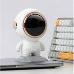 Astronaut Design Bluetooth Wireless Speaker: HiFi Sound, BT5.0, Smart Wireless Audio Z18 for Universal Cell Phone And Bluetooth Device (White)