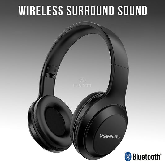 Bluetooth Wireless Surround Sound Headphone YS513 Black