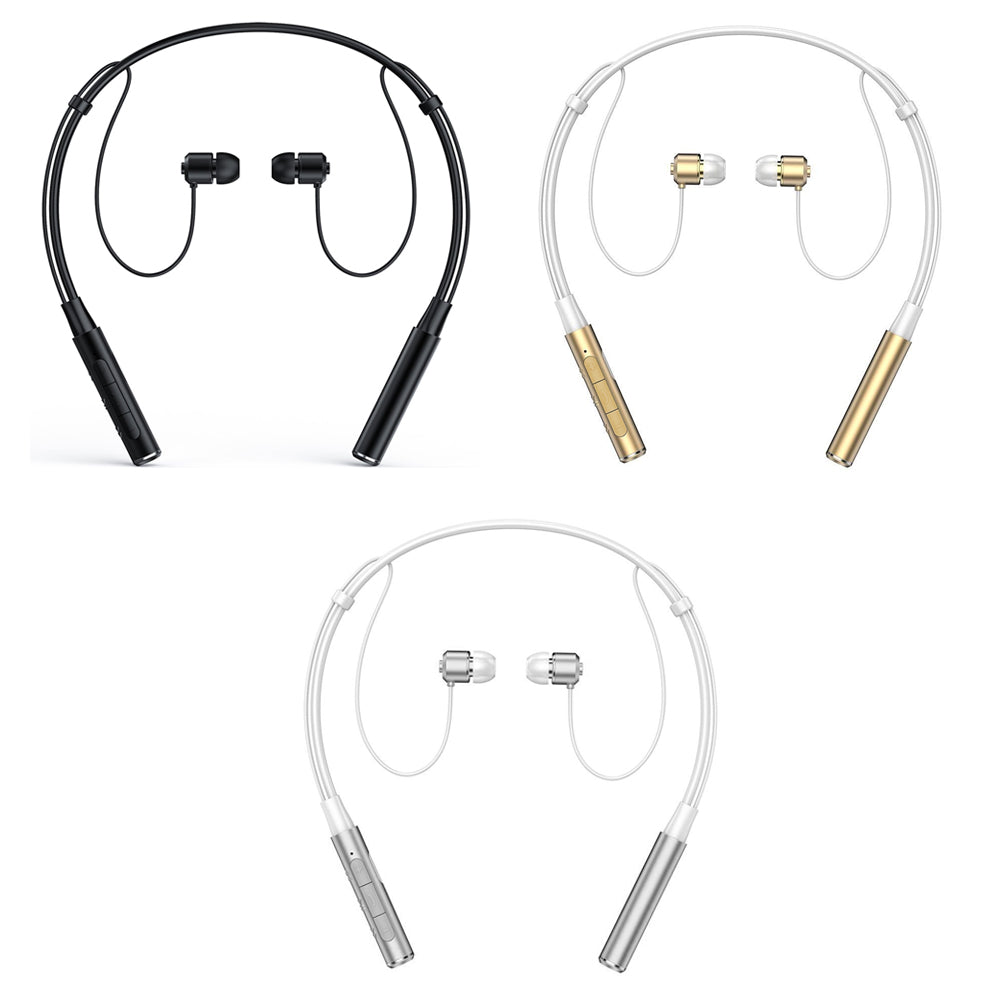 Universal Slim Bluetooth Stereo Neck Headset BTST07 Gold