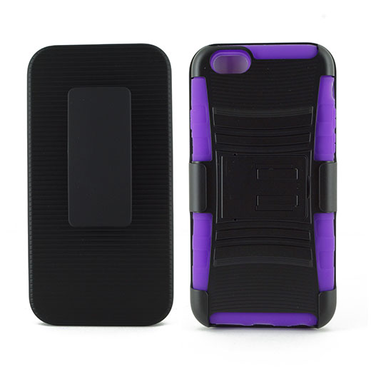 Apple iPhone 6 Hoster combo II Clip Black/Purple  with Black