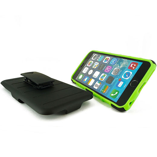 Apple iPhone 6+ Clip Black/Green withBlack