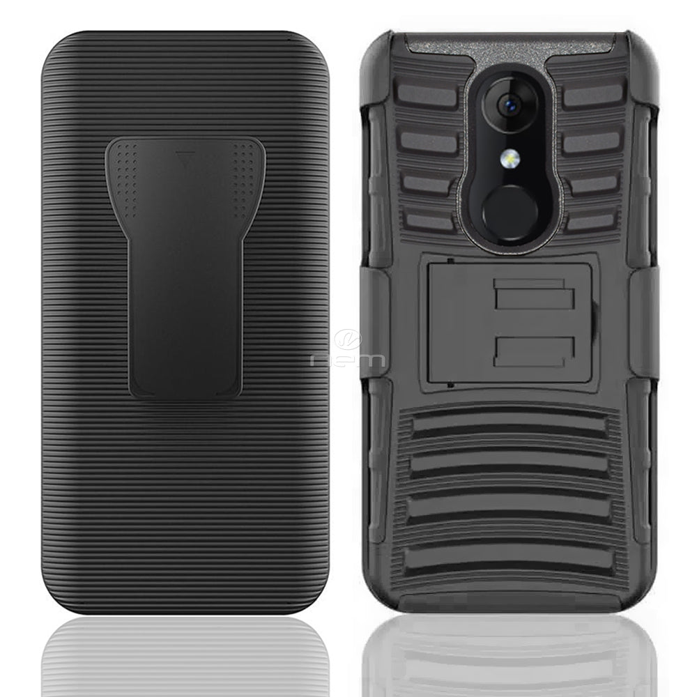 Alcatel Revvl 2/5052 Holster Combo CB5C Black/Black