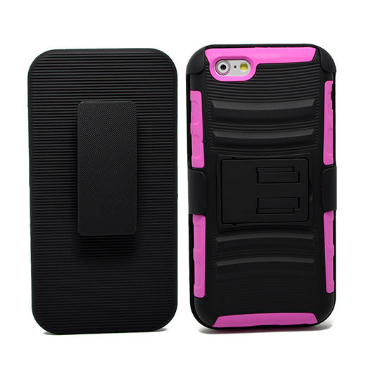 Apple iPhone 6 Holster Combo CB5C Black/Pink