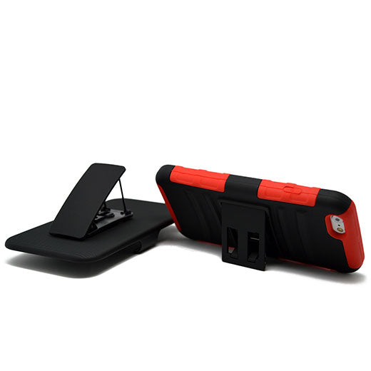 Apple iPhone 6 Holster Combo CB5C Black/Red