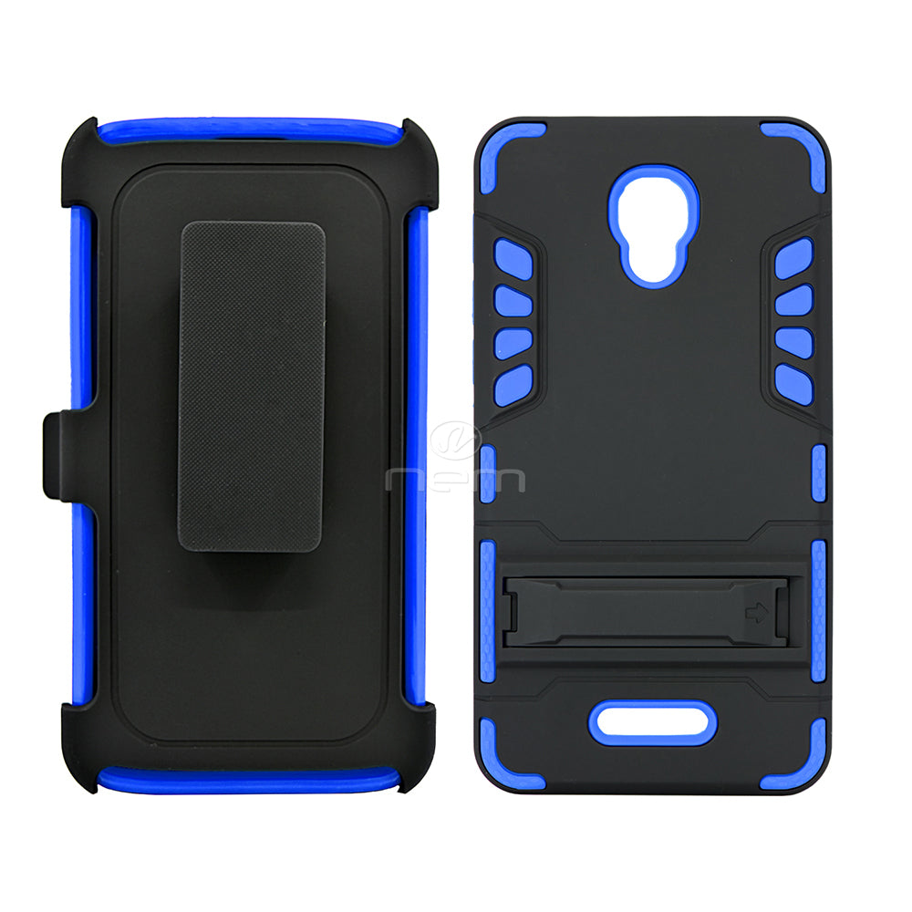 Alcatel Fierce 4/Allura/Pop4+ Holster Combo CB7C Black/Blue