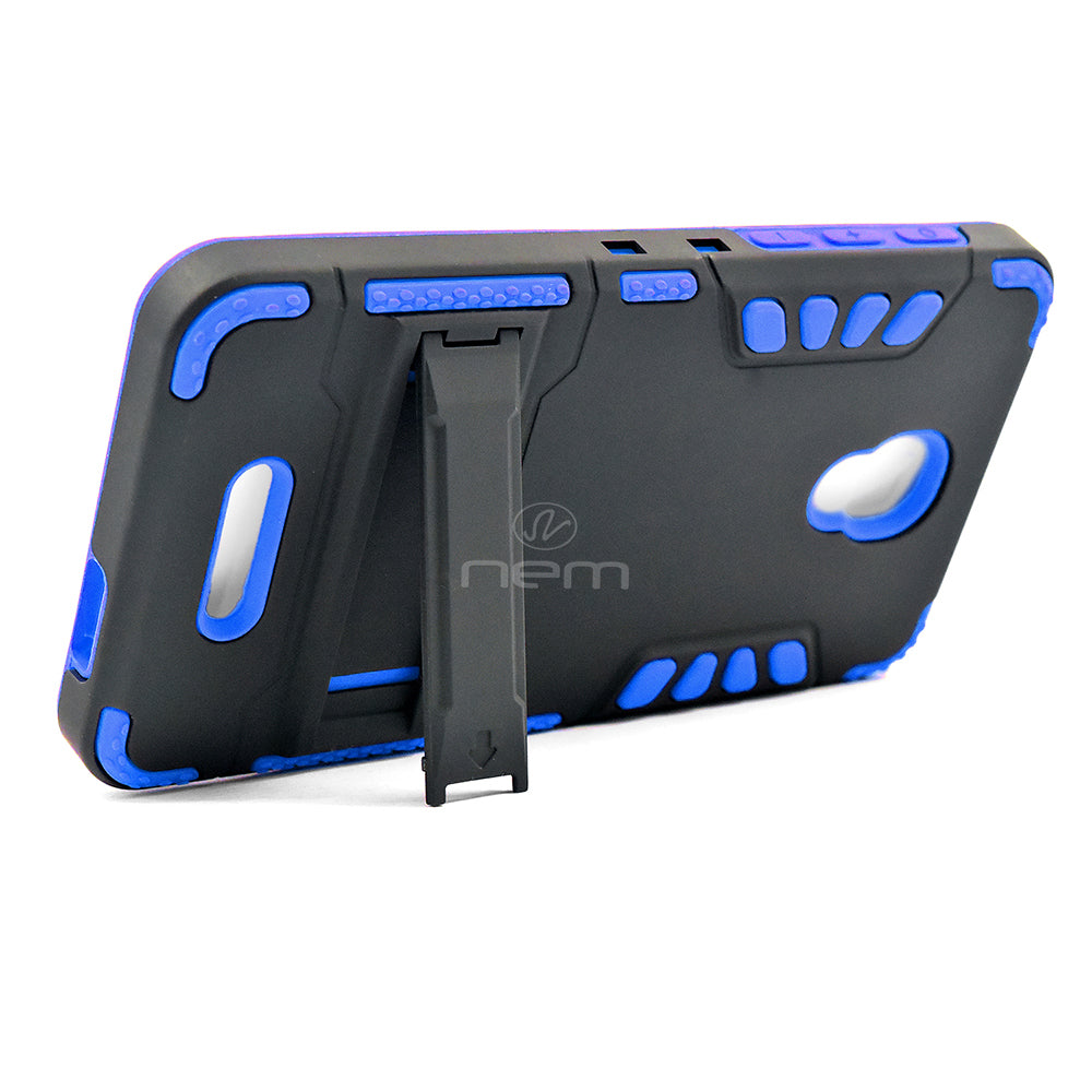 Alcatel Fierce 4/Allura/Pop4+ Holster Combo CB7C Black/Blue