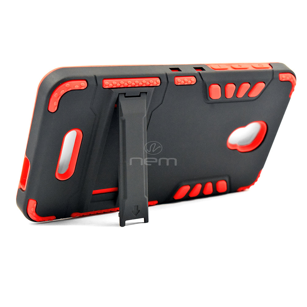 Alcatel Fierce 4/Allura/Pop4+ Holster Combo CB7C Black/Red