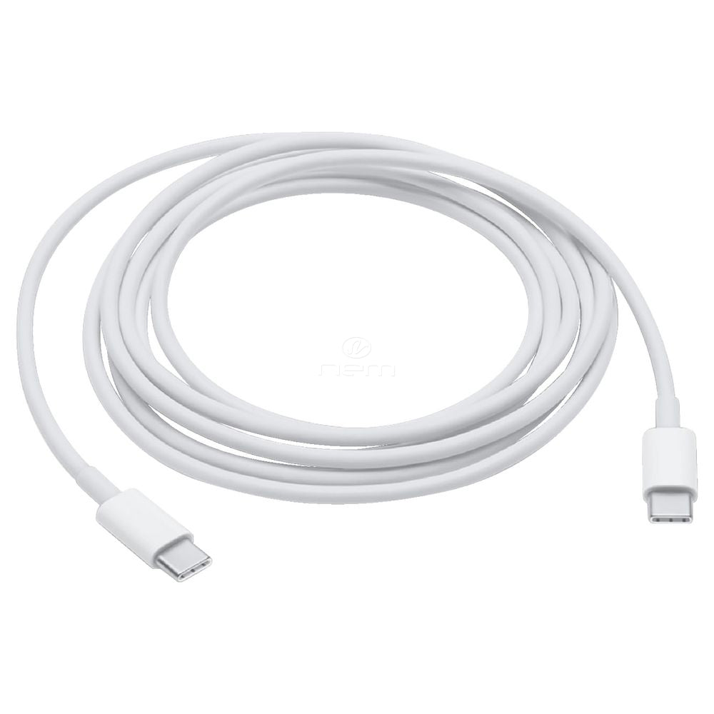 Universal TYPE-C TO TYPE-C CABLE 5 Ft. 6A 100W DC01 White