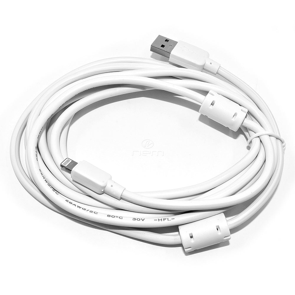 Apple iPhone iPad Lightning USB Cable 10FT/3M White