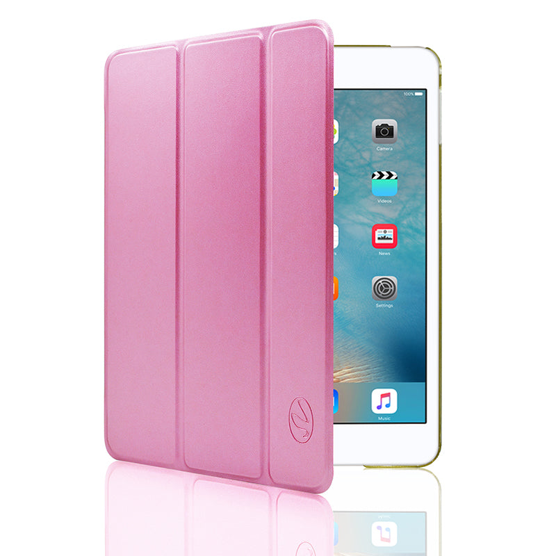 Apple iPad Mini 4 Luxury Slim Stand Polyurethane Cover Smart FC01 Pink...