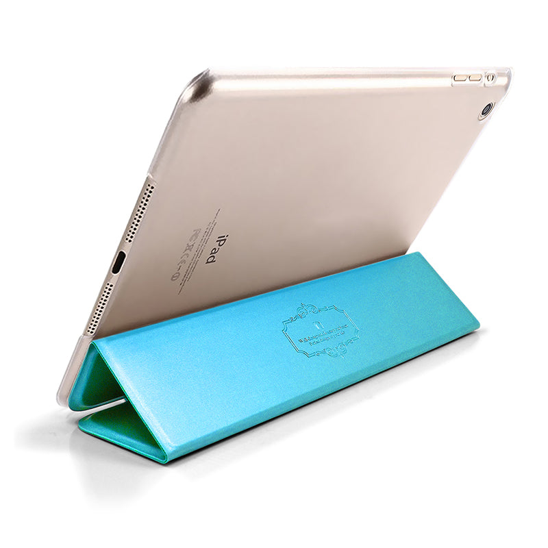 iPad Pro 9.7 (2016) Luxury Slim Stand Smart Cover Blue