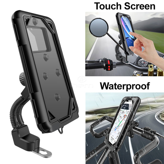 Waterproof Bike/Motor Phone Holder Touch Screen HOL-BIKE