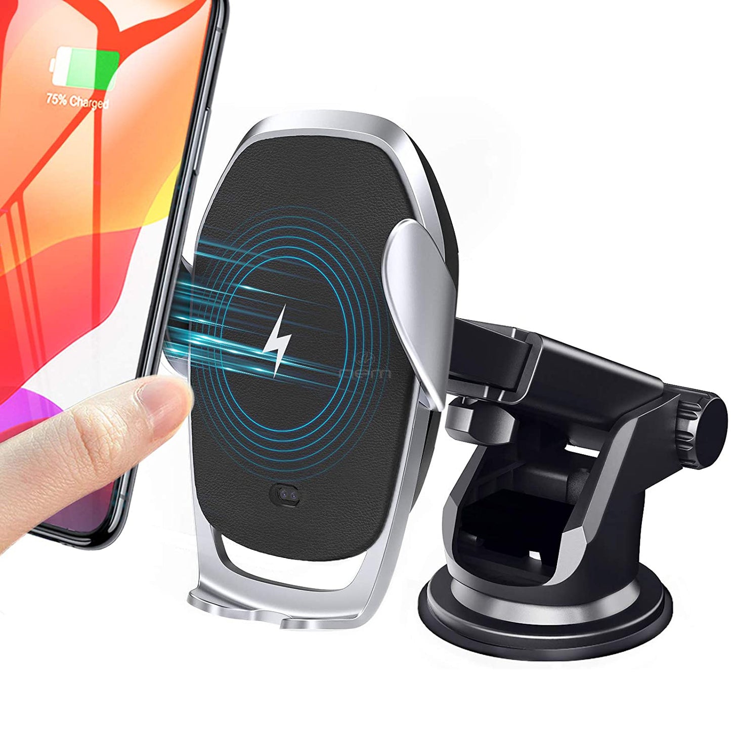 Universal Wireless Car Charger Mount Automatic Clamping WC05