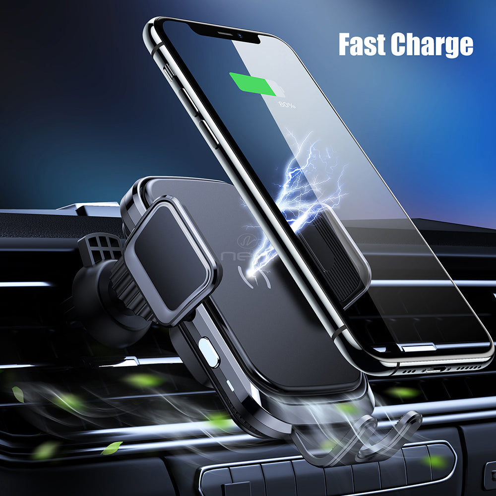 Universal Wireless Car Charger Phone Mount HOL-WC06