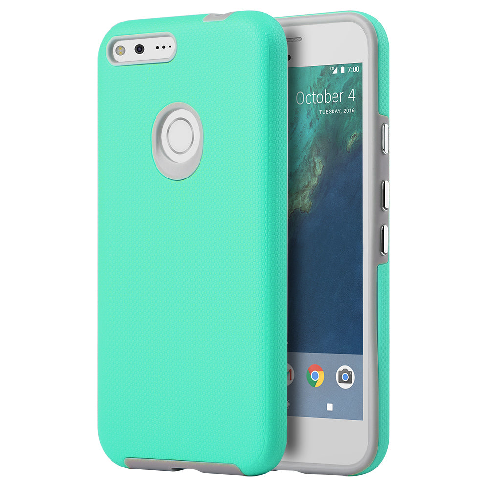 Google Pixel XL Hybrid Dual Layer Case HYB02 Green