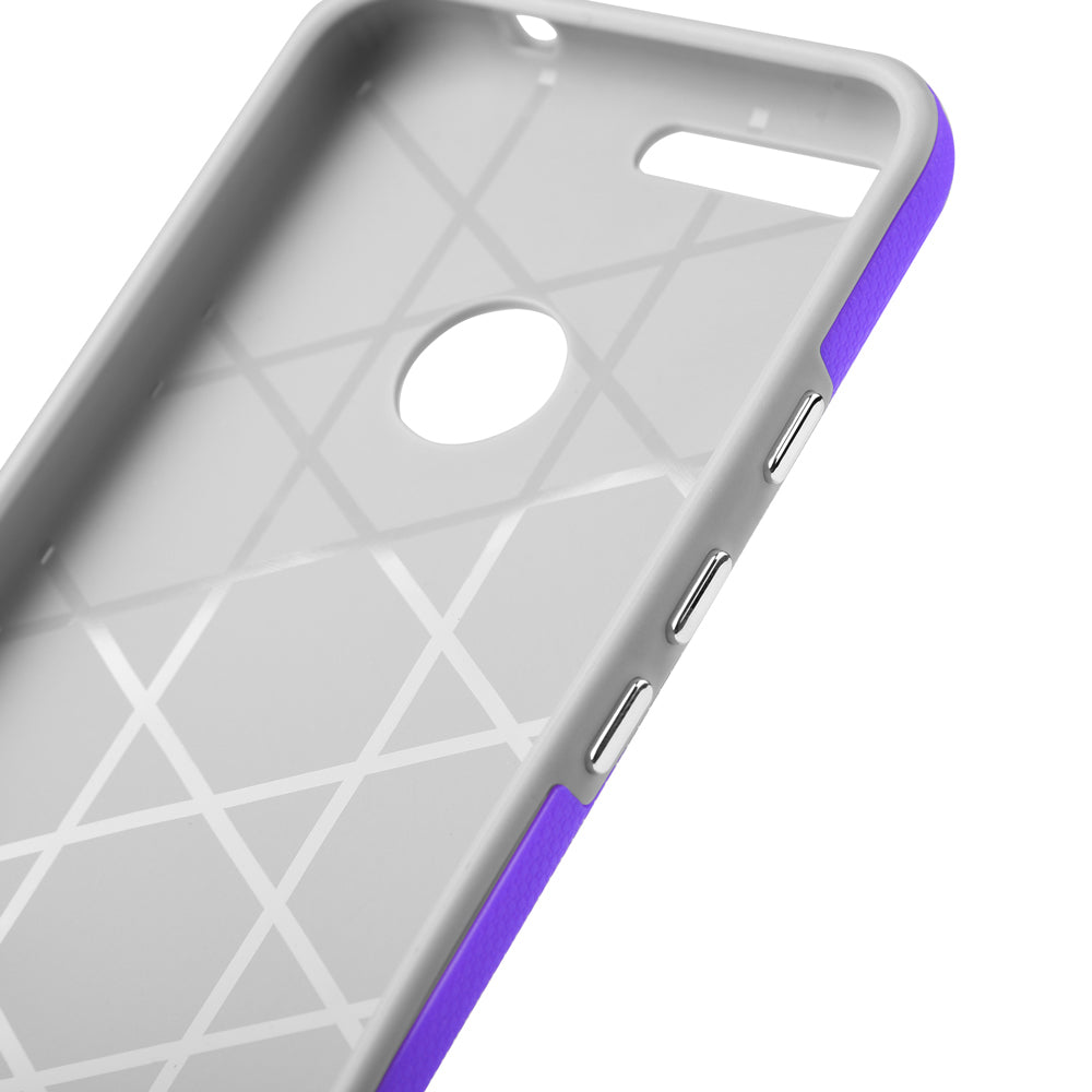 Google Pixel XL Hybrid Dual Layer Case HYB02 Purple