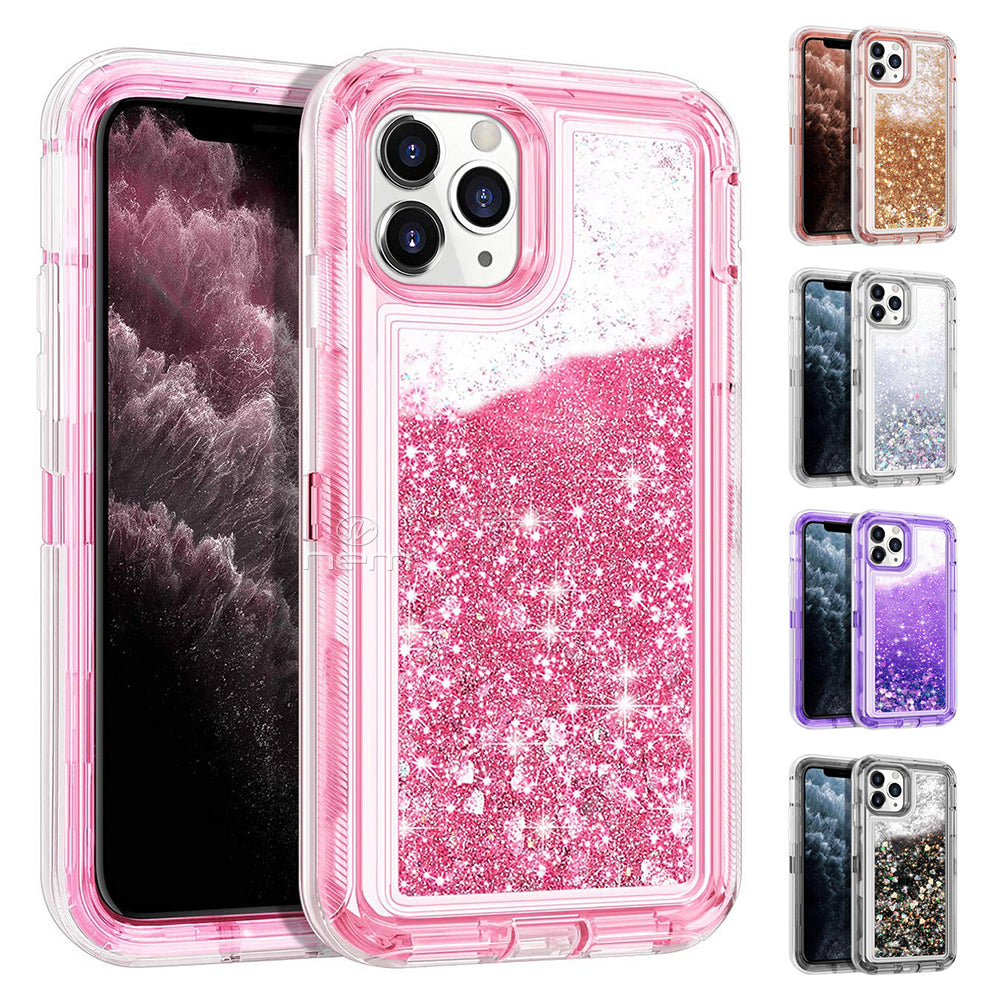 iPhone 12/12 Pro (6.1) Liquid Defender Case HYB03D Pink