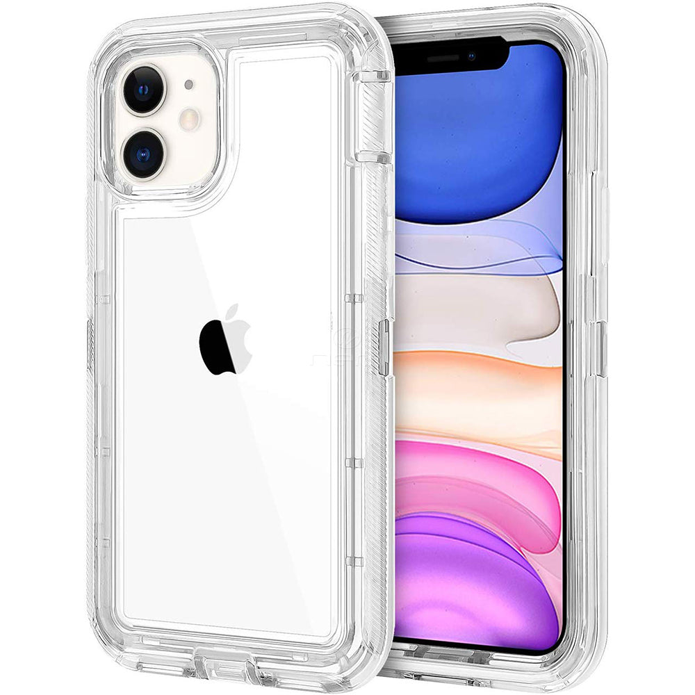 iPhone 11 6.1 Transparent Defender Case HYB03E Clear