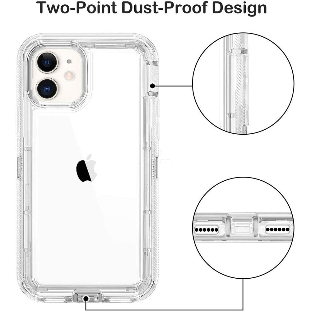 iPhone 11 6.1 Transparent Defender Case HYB03E Clear