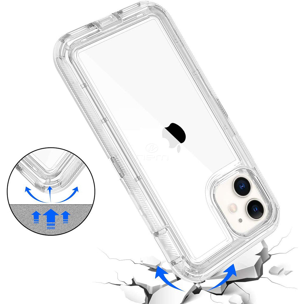 iPhone 11 6.1 Transparent Defender Case HYB03E Clear