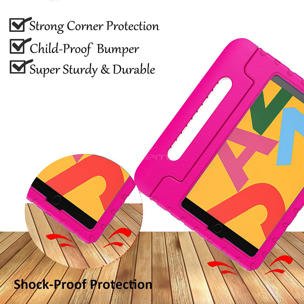 IPAD 10.2 (2019) Tough Hybrid Kickstand Case HYB04A Pink