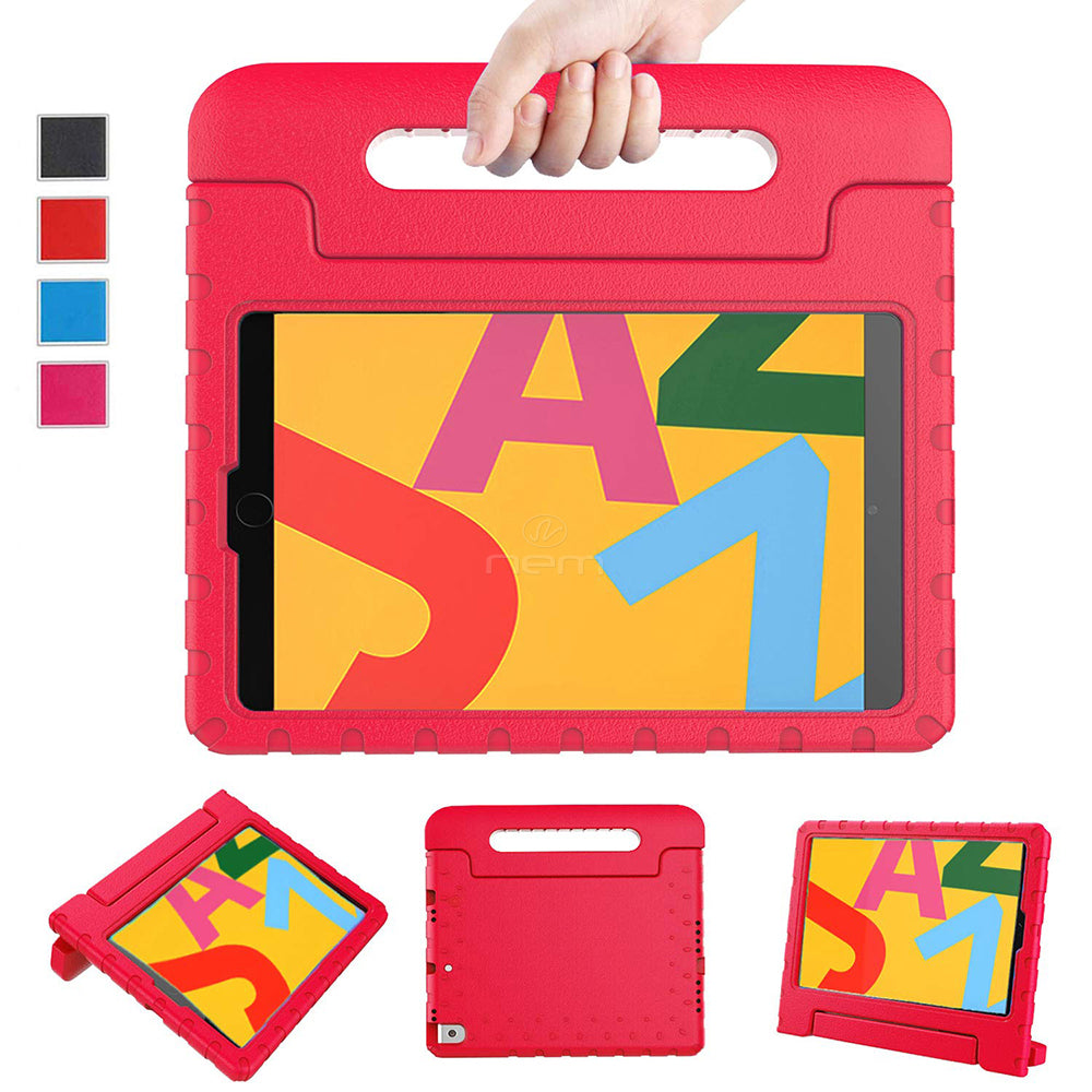 IPAD 10.2 (2019) Tough Hybrid Kickstand Case HYB04A Red