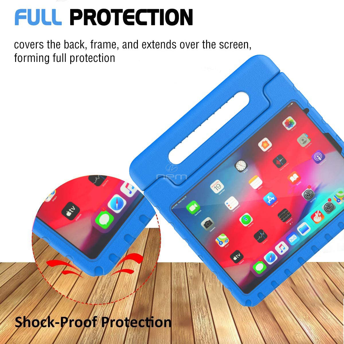 iPad 10th Gen 2022 (10.9") KICKSTAND CASE HYB04A Blue