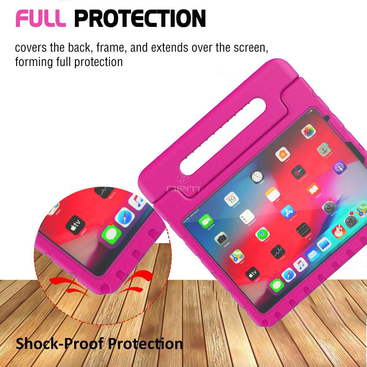 iPad 10th Gen 2022 (10.9") KICKSTAND CASE HYB04A Pink