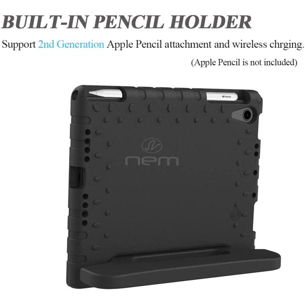 IPAD Mini 6 Tough Hybrid Kickstand Case HYB04A Black