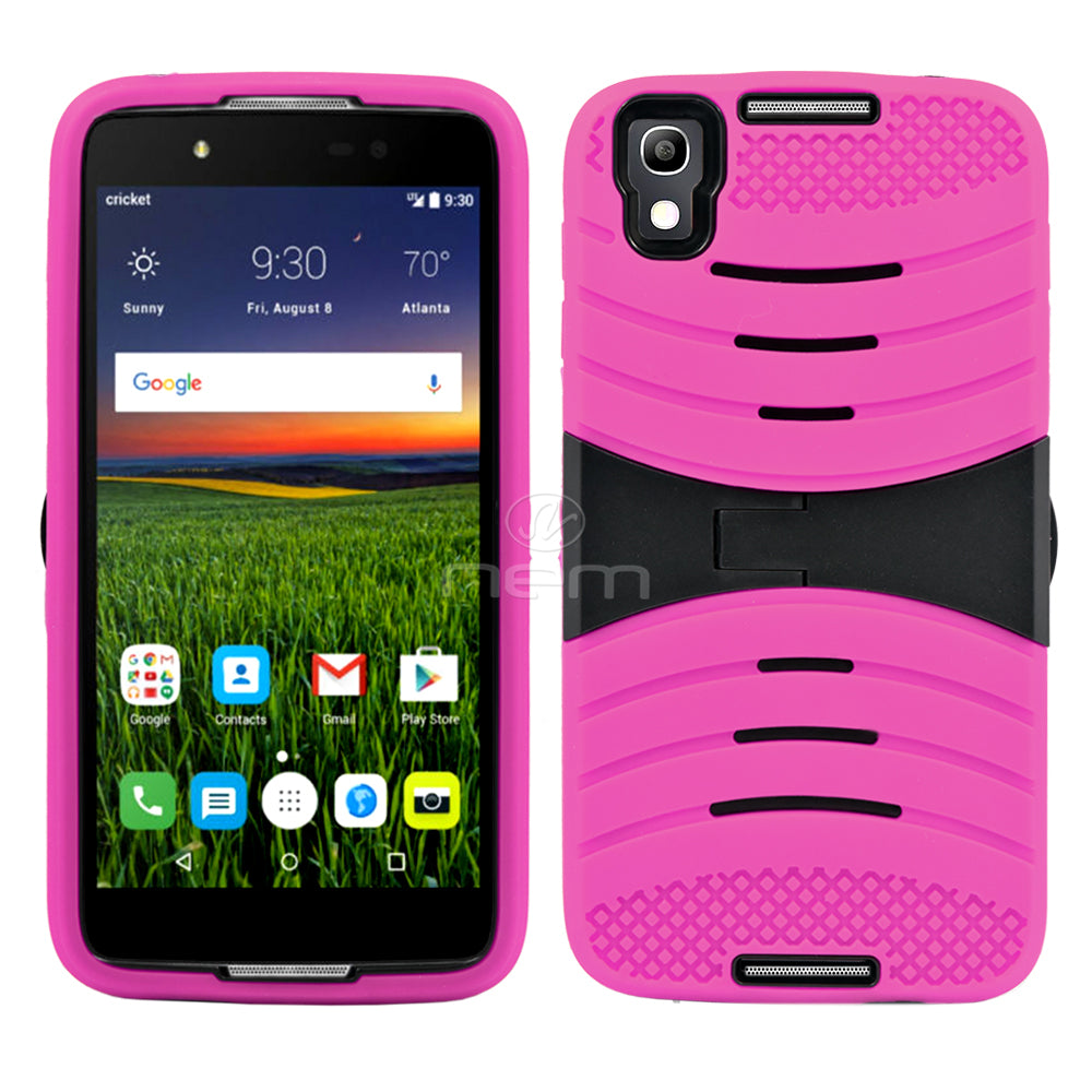 Alcatel IDOL 4/6055 Hybrid Case 08 w. stand Pink