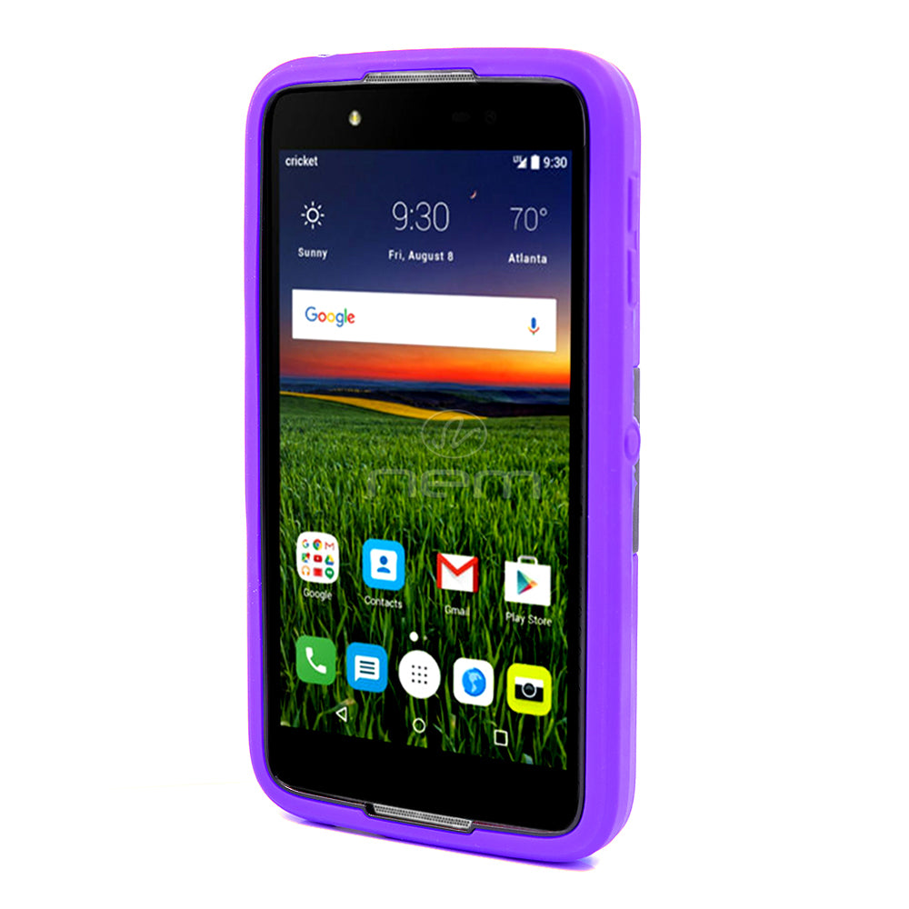 Alcatel IDOL 4/6055 Hybrid Case 08 w. stand Purple