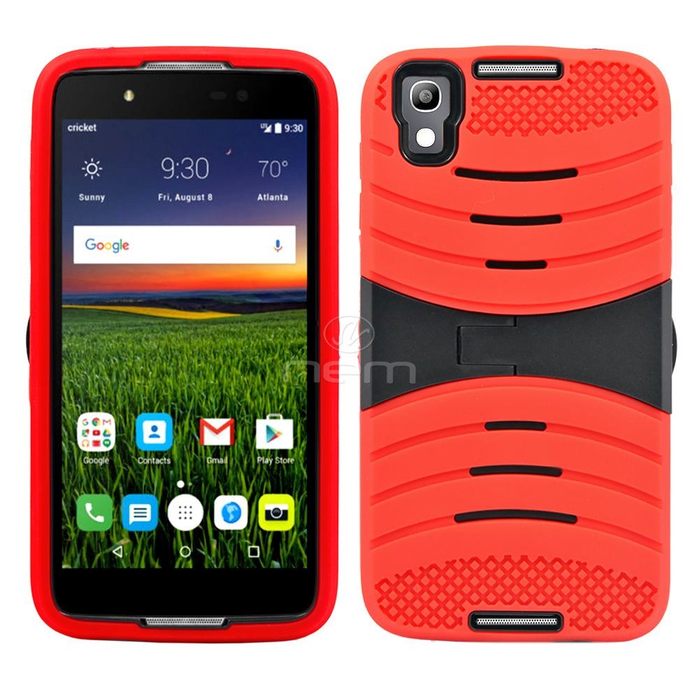 Alcatel IDOL 4/6055 Hybrid Case 08 w. stand Red