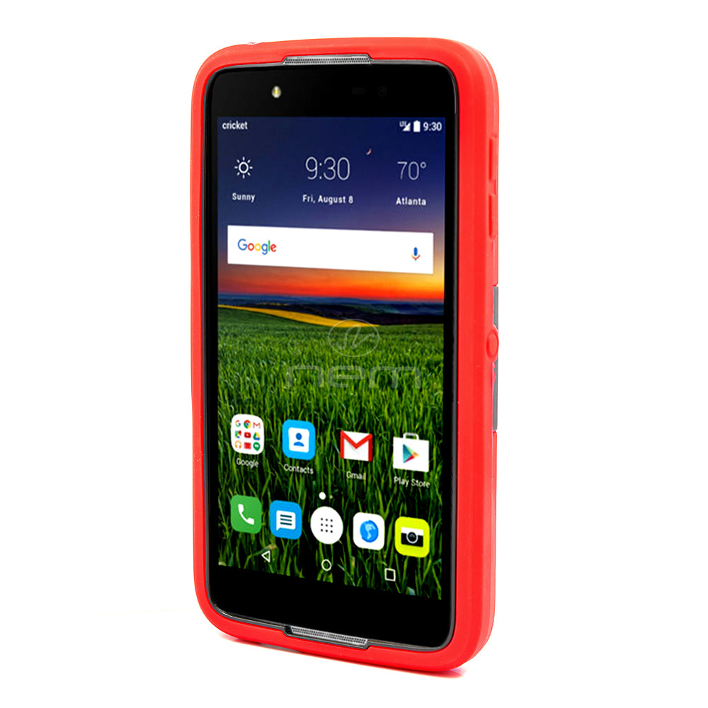 Alcatel IDOL 4/6055 Hybrid Case 08 w. stand Red