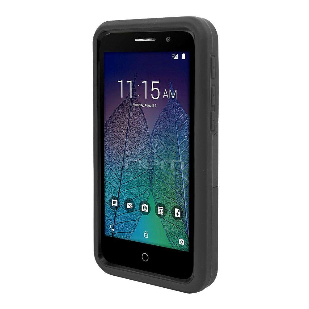 Alcatel Tru Hybrid Case 08 w. stand Black