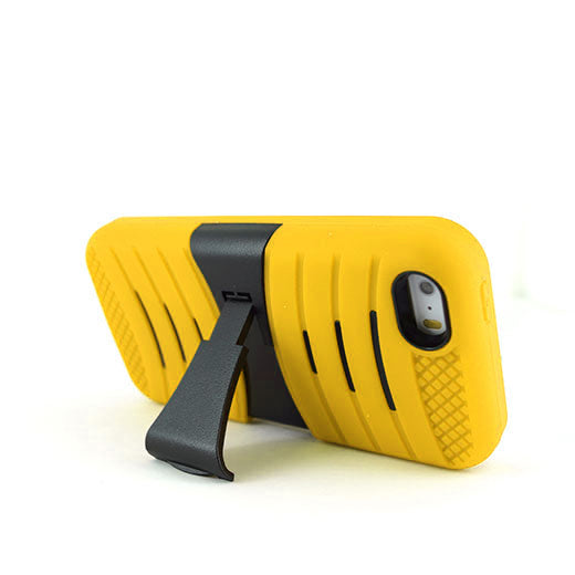 Apple iPhone 5C Hybrid Case 08 with Stand Yellow/Black