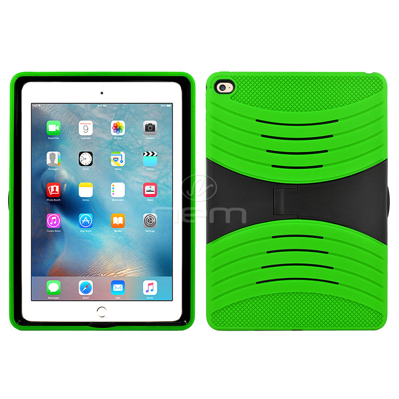 Apple Ipad Air 2 Hybrid Case 08 With Stand Green/Black