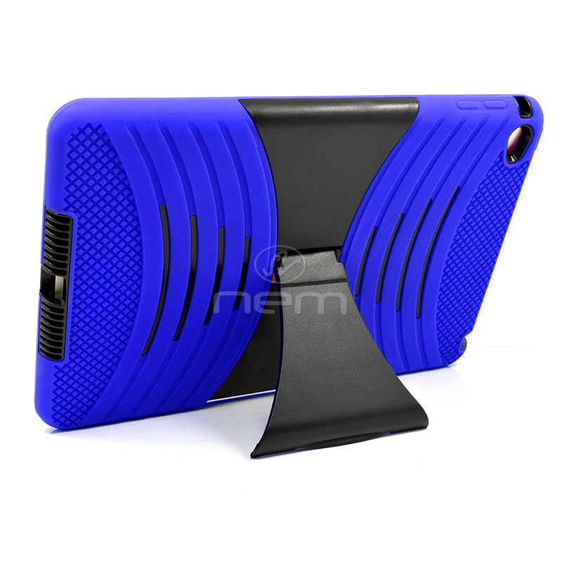 Apple Ipad Mini 4 Hybrid Case 08 With Stand Blue/Black