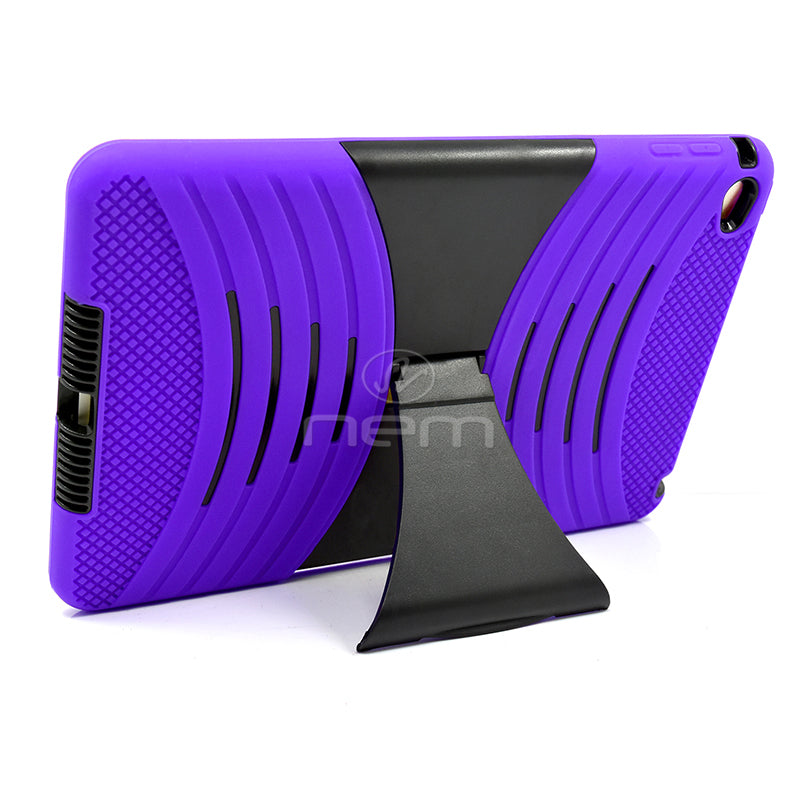 Apple Ipad Mini 4 Hybrid Case 08 With Stand Purple/Black