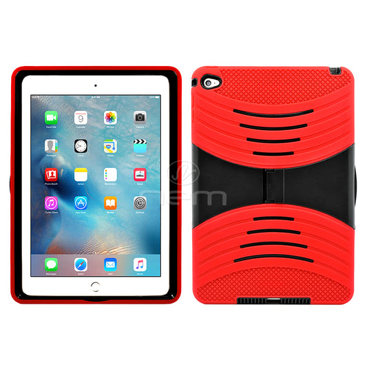 Apple Ipad Mini 4 Hybrid Case 08 With Stand Red/Black