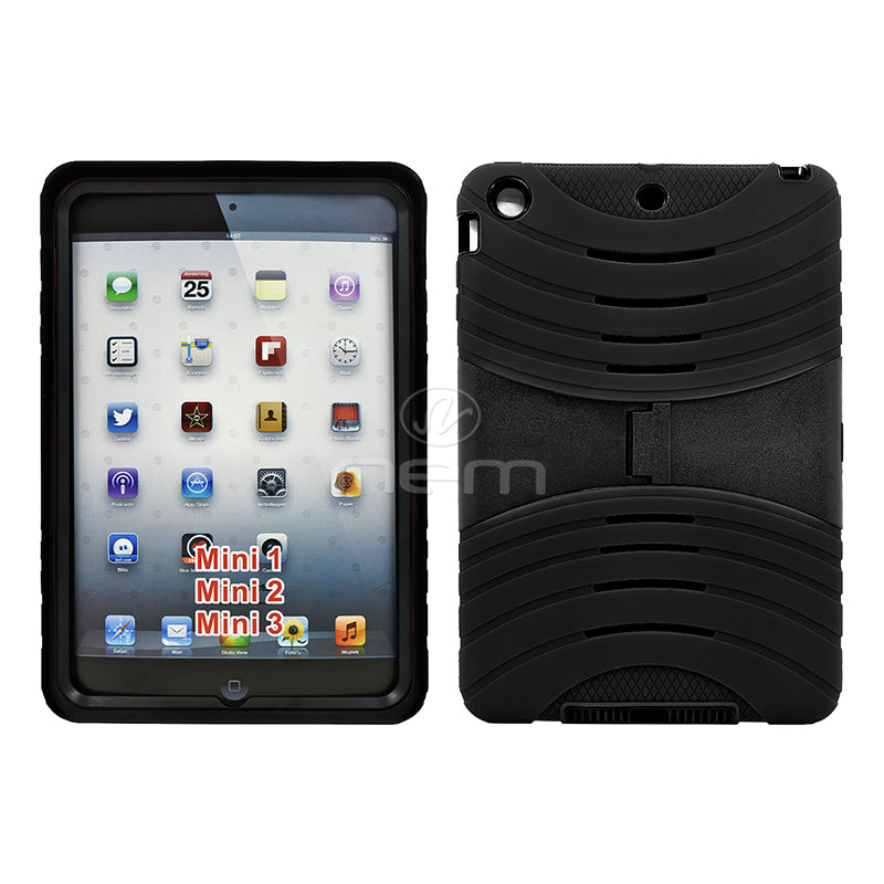 Apple iPad Mini Hybrid Case 08 With Stand Black/Black